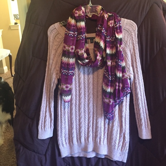 NWOT lavender American Eagle outfitters sweater