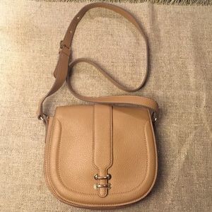 Banana Republic leather crossbody bag