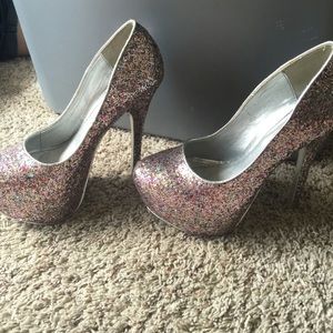 Sparkle heels