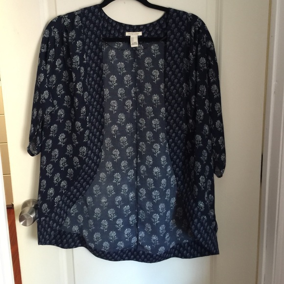 Printed kimono