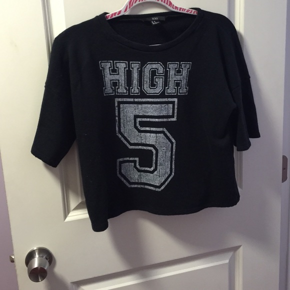 Varsity crop top