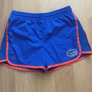 Nike Gator running shorts, windbreaker material