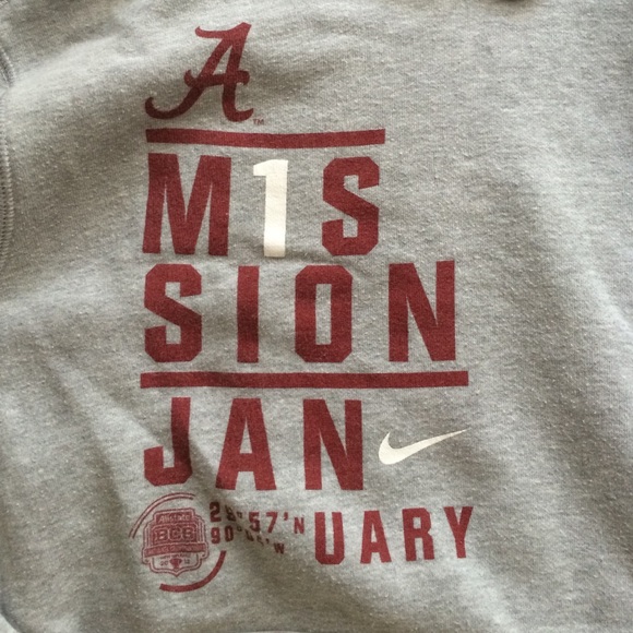 Alabama Nike Sweatshirt Roll Tide! - Picture 2 of 3