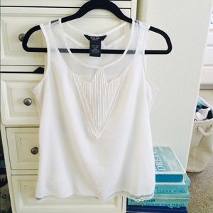 White classy top