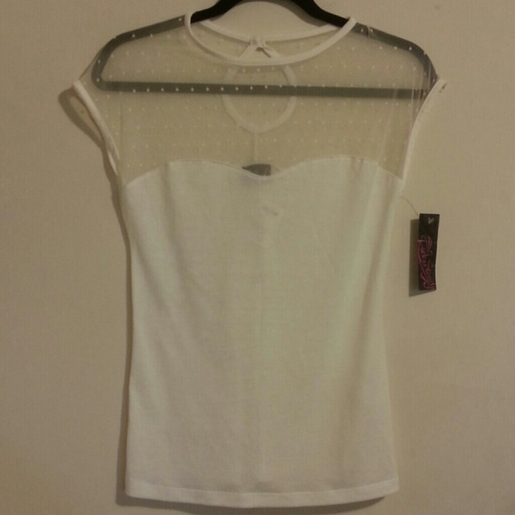 Brand New Rock Steady Mesh Top