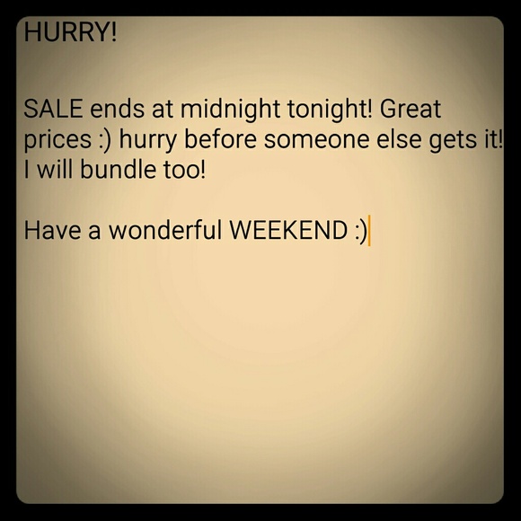 HURRY!!