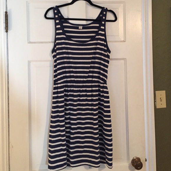 Old Navy striped sleeveless dress