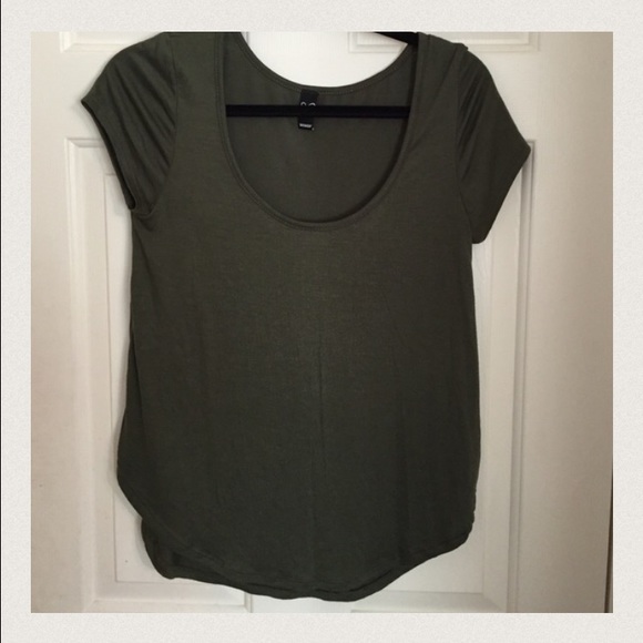 Army green top