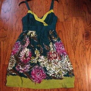 Anthropologie Impressionist's Dream Dress 6P