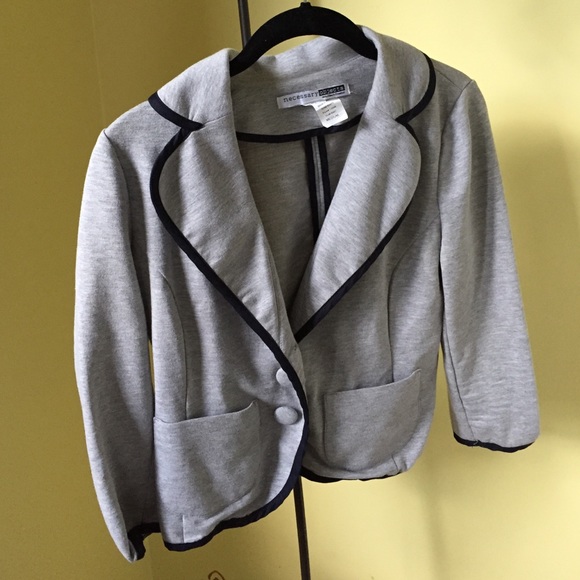 Grey and Navy Blazer 🎉💕