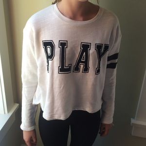 PLAY cropped sweater
