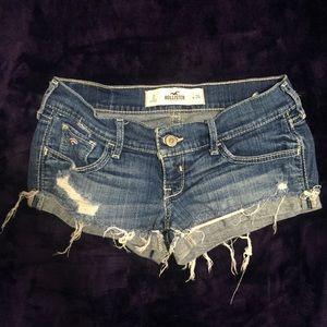 Hollister Distressed Shorts