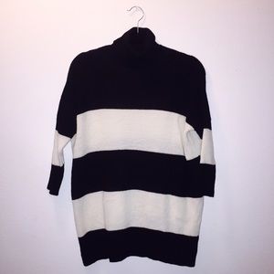 Zara Oversized Turtleneck Sweater