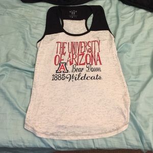 The University of Arizona tank top