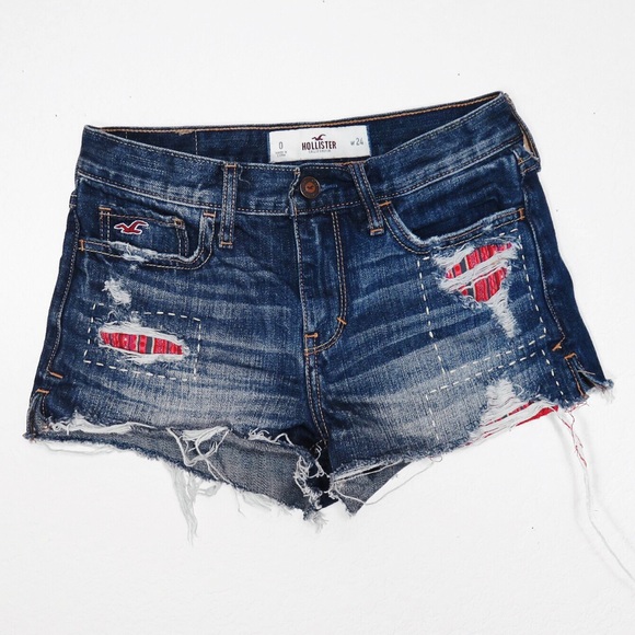 Hollister | High Rise Denim Shorts