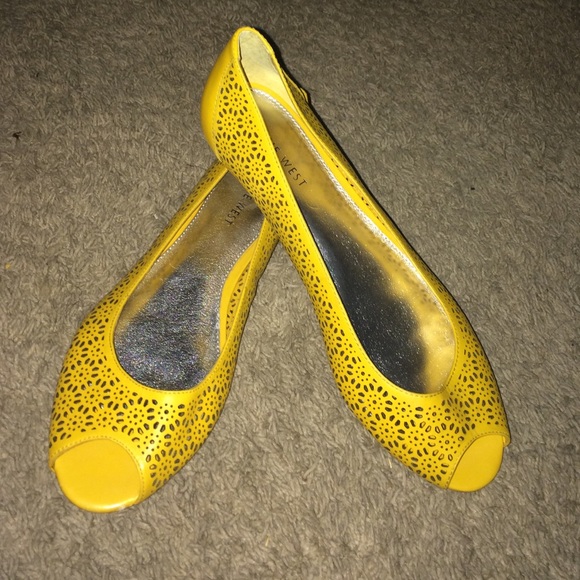 Yellow Flats (open toe)