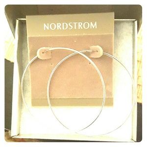 Brand new Sterling silver hoops