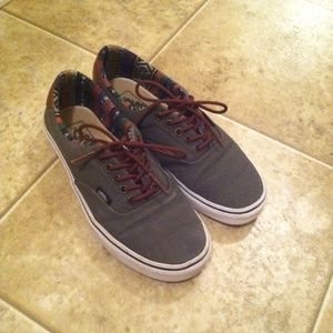 Vans - Gray/Tribal