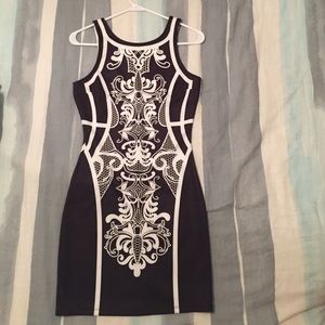 Black & white cocktail dress!