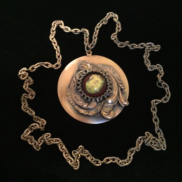 Vintage copper necklace - Picture 4 of 4