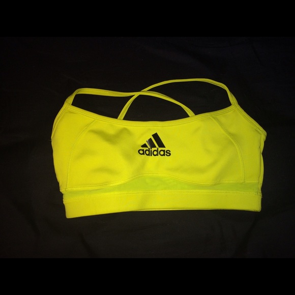 Adidas Neon Sports Bra ❤️