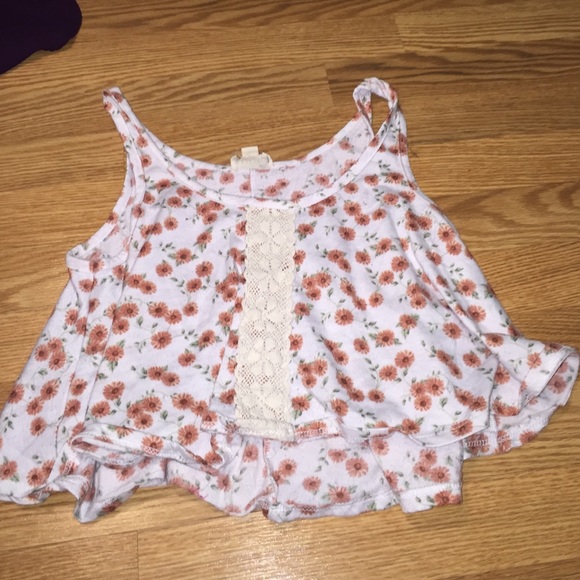 flowy floral top