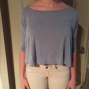 Flowy Pale Blue Top