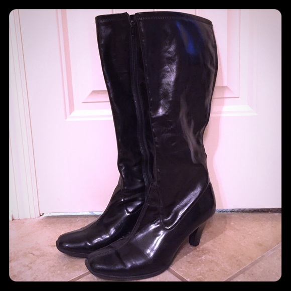 Maurices Boots - Black faux leather boots