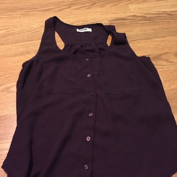 purple blouse