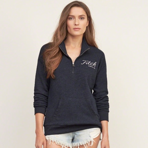 abercrombie and fitch quarter zip