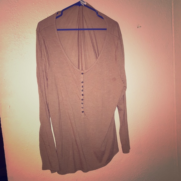 Old Navy XXL Long Sleeve Henley Top