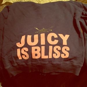 Juicy Couture hoodie zip up!