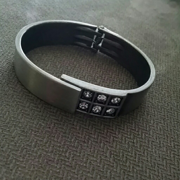 Stocking stuffer!! Silver Diamond bracelet
