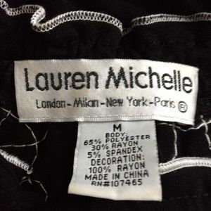 Lauren Michelle Black Top - very well-made !!!