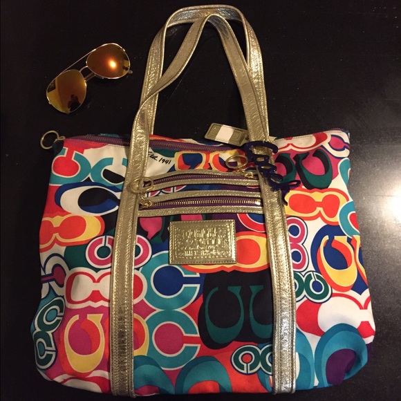 Coach Poppy Tote