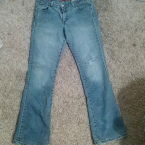 Levi SuperLow Stretch BootCut jeans