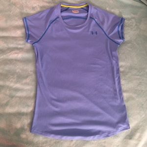 Blue under armour tee