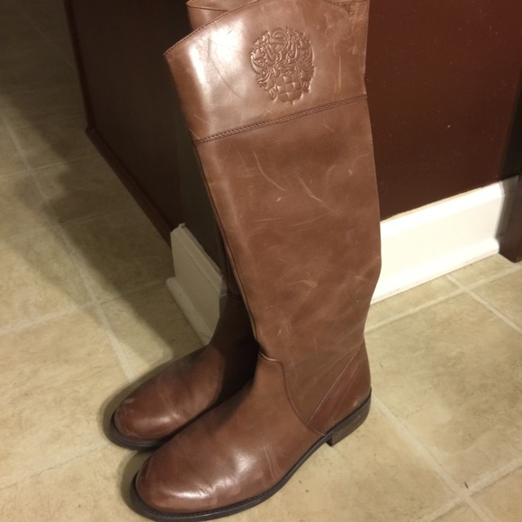Vince Camuto leather boots