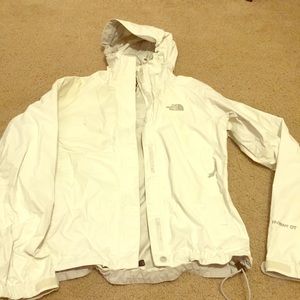 North Face rain coat