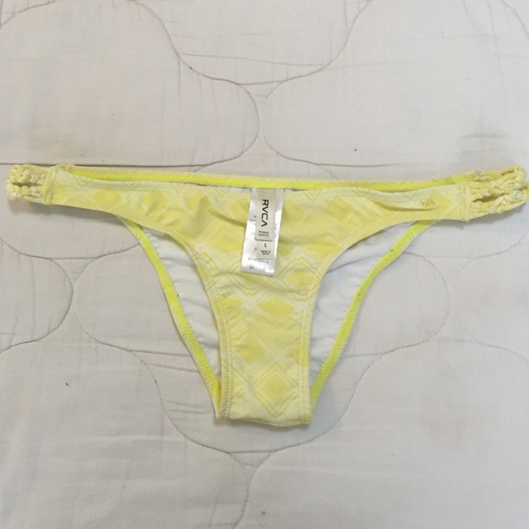 Yellow RVCA bottoms