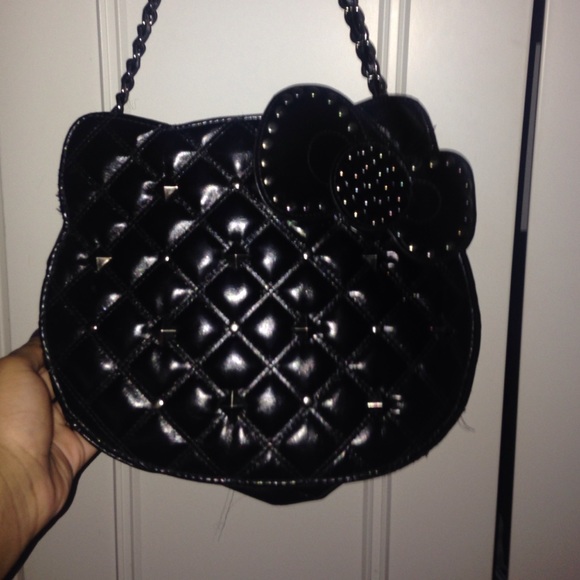 Black studded hello kitty handbag🎀👜❤️ - Picture 1 of 1