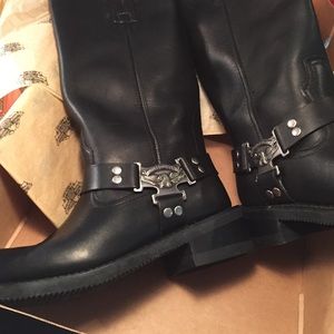 Women's Black Boots, Harley D. Original.