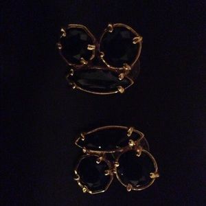 Kate Spade black earrings