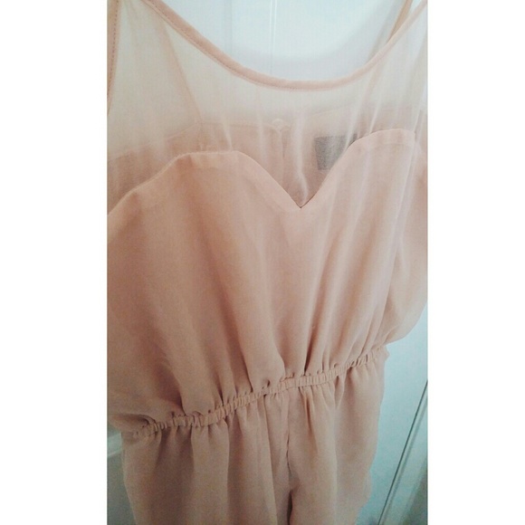 New, peachy pink romper! - Picture 2 of 3