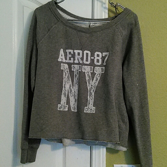 AeroPostale Cutoff sweater