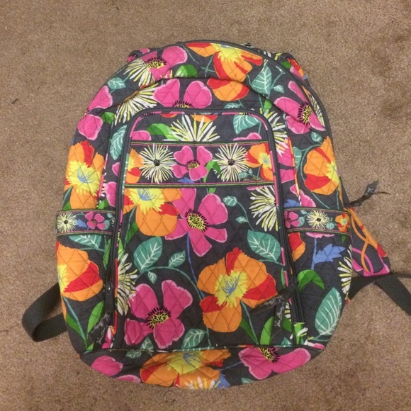 Vera Bradley Laptop Backpack (jazzy blooms)