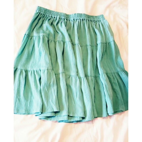 Cute Turquoise Skirt
