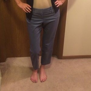 Blue ankle pants Limited size 4