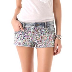 Joe's Jeans Shorts with Sequins - 25