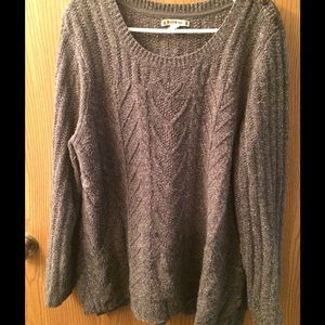 Ruff Hewn Comfy Gray Sweater